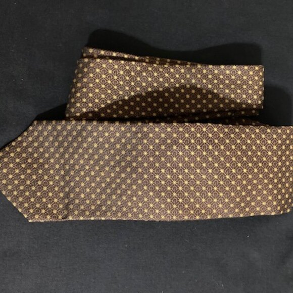 Gucci Men’s Silk Tie - Brown Sunburst - Picture 1 of 2